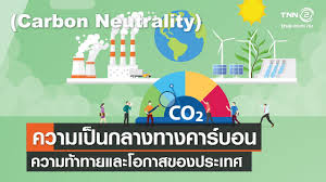 ความเป็นกลางทางคาร์บอน (Carbon Neutrality) ความท้าทายและโอากาสของประเทศ